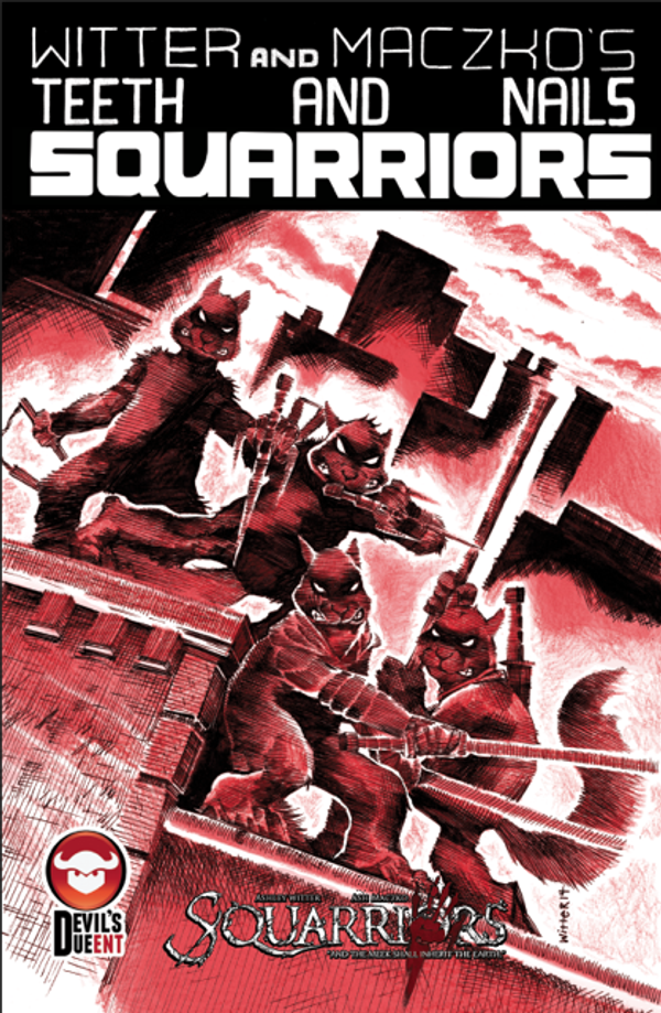 Squarriors #1 (Phantom Variant Cover)