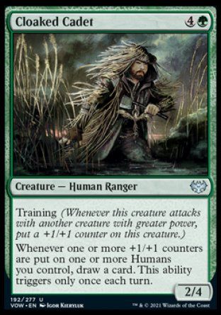 Cloaked Cadet (Innistrad: Crimson Vow) Trading Card