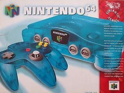 Nintendo 64 Console [Ice Blue] Video Game