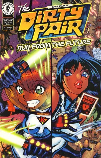 Dirty Pair: Run from the Future #3 Comic