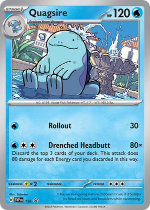 Quagsire (156/165) - Scarlet & Violet Black Star Promos