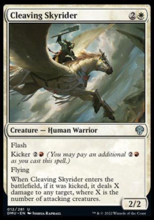 Cleaving Skyrider (Dominaria United) Trading Card