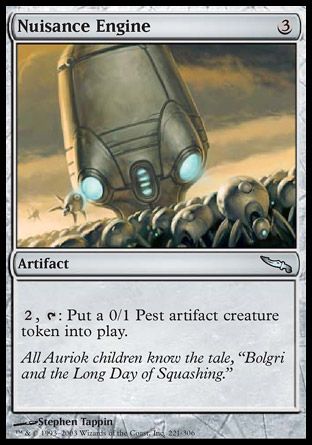 Nuisance Engine (Mirrodin) Trading Card