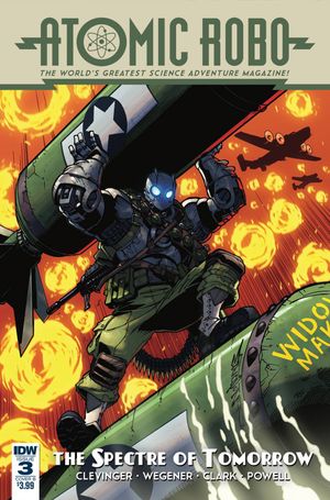 Atomic Robo Spectre Of Tomorrow #3 (Cover B Milne)