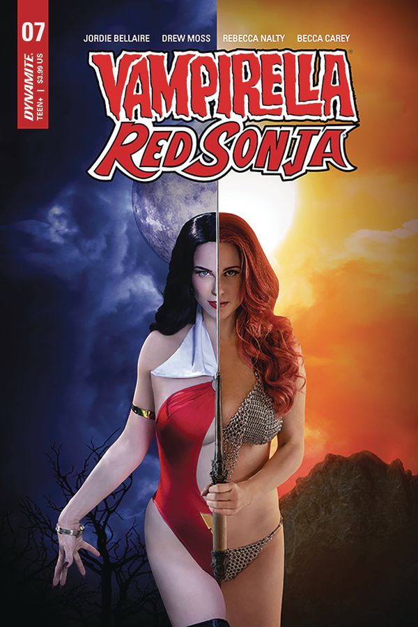 Vampirella Red Sonja #7 (Cover D Kingston Cosplay)