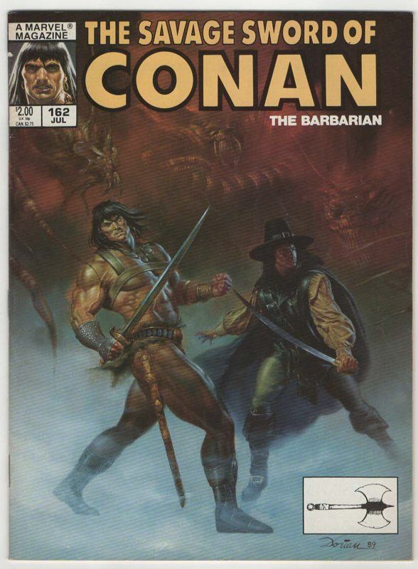 The Savage Sword of Conan #162 Comic