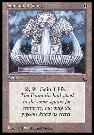 Fountain of Youth (The Dark) Trading Card