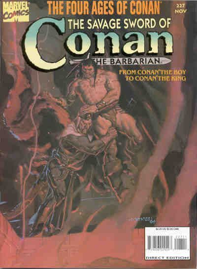 The Savage Sword of Conan #227 Comic
