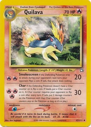 Quilava (47/111) - Neo Genesis (Unlimited)