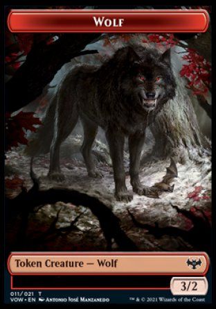 Wolf (Innistrad: Crimson Vow) Trading Card