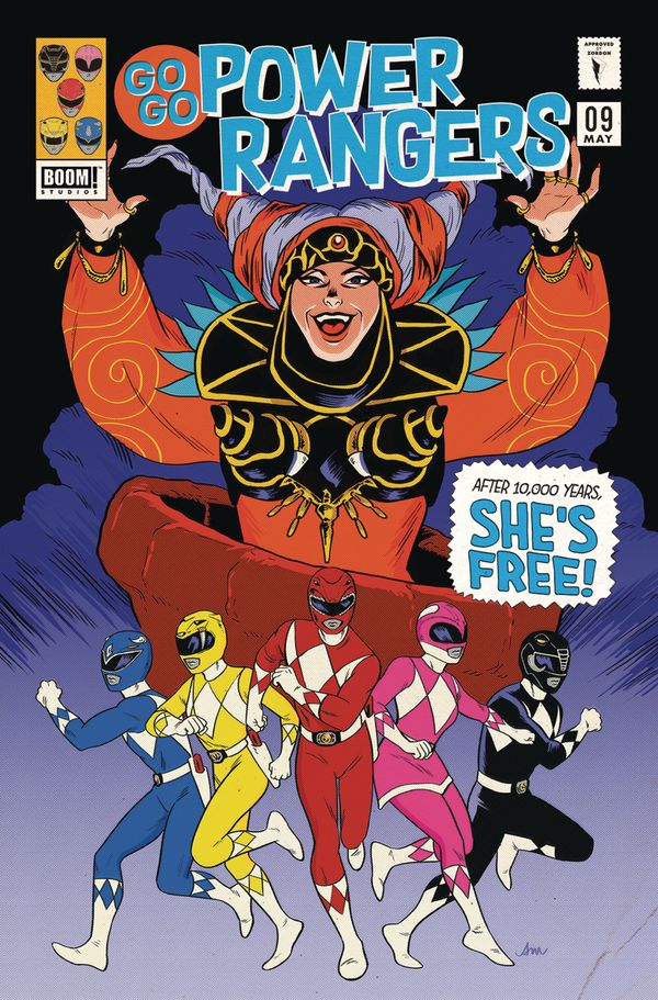 Saban's Go Go Power Rangers #9 (Subscription Mok Variant Sg)