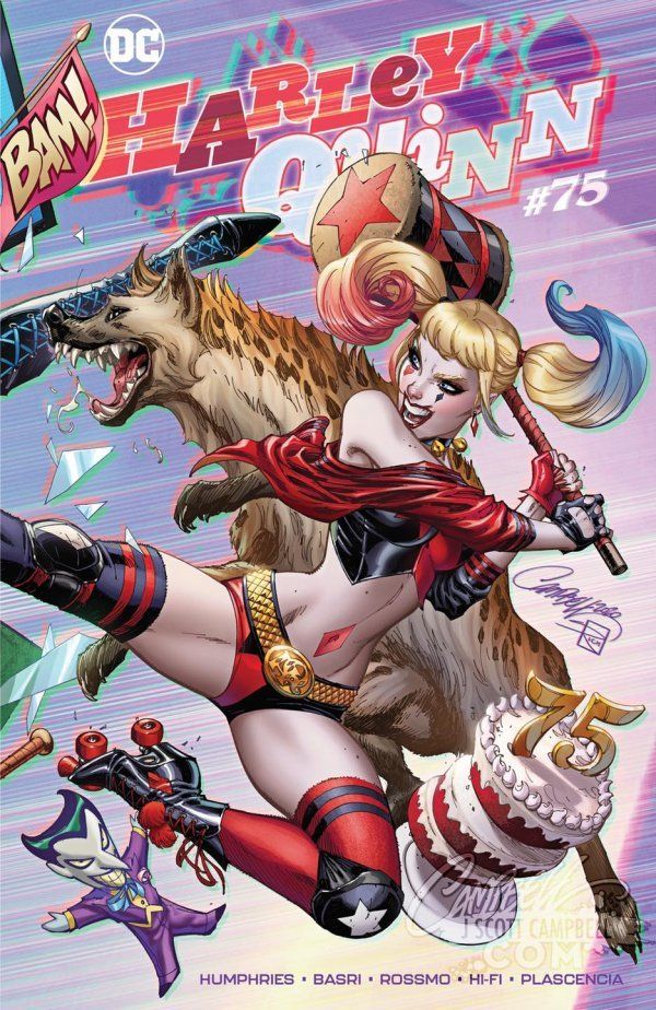Harley Quinn #75 (Campbell Variant Cover B)