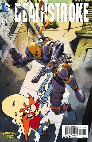 Deathstroke #12 (Looney Tunes Variant Cover)