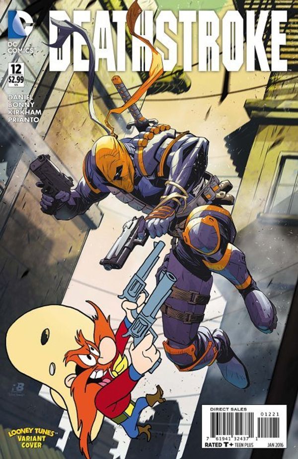 Deathstroke #12 (Looney Tunes Variant Cover)