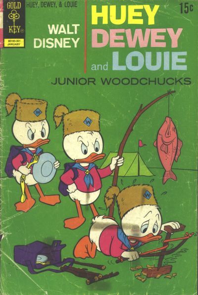 Huey, Dewey and Louie Junior Woodchucks #18 Comic