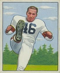 Lou Groza 1950 Bowman #6 Sports Card