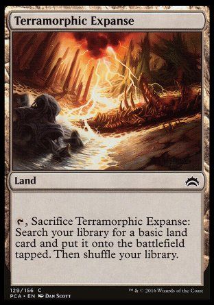 Terramorphic Expanse (Planechase Anthology decks) Trading Card