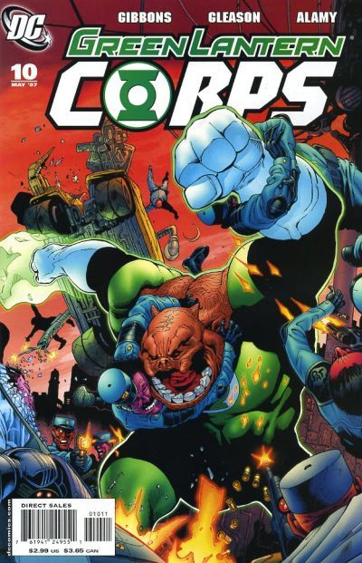 Green Lantern Corps #10 Comic