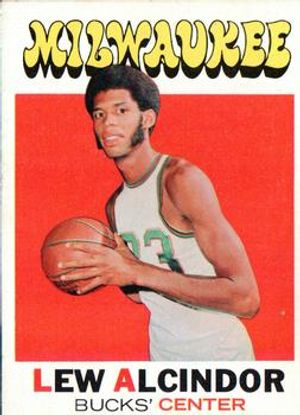 Lew Alcindor 1971 Topps #100