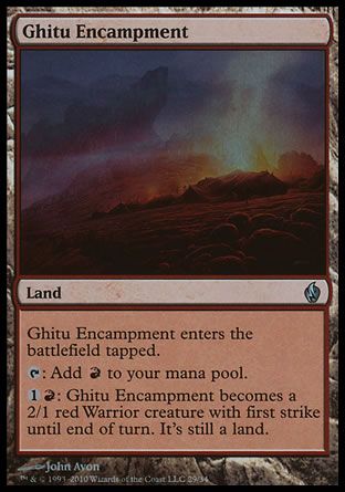 Ghitu Encampment (Premium Deck Series: Fire and Lightning) Trading Card