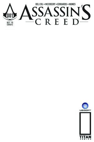 Assassins Creed #1 (Blank Sketch Cover)