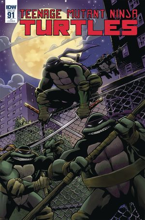 Teenage Mutant Ninja Turtles #91 (10 Copy Cover Moline)