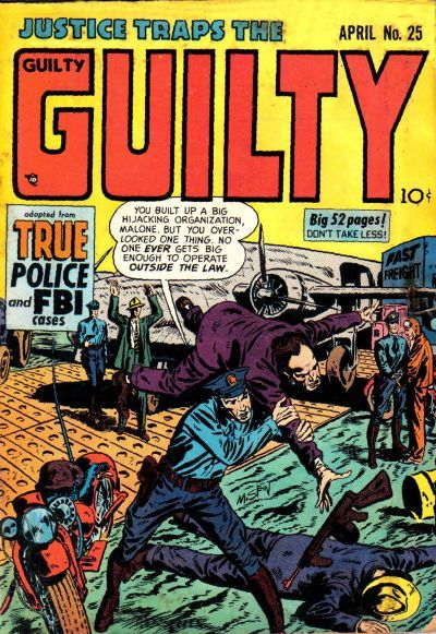 Justice Traps the Guilty #25 Comic