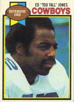 Ed "Too Tall" Jones 1979 Topps #24 Sports Card