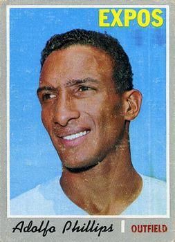 Adolfo Phillips 1970 Topps #666 Sports Card