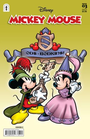 Mickey Mouse #3 (Cvr C Inc 1:10 Giorgio Cavazzano Yellow Variant)