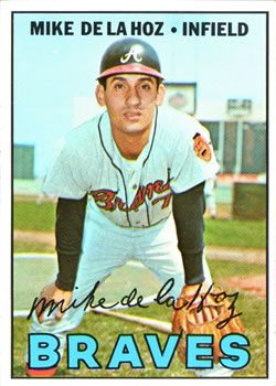 Mike de la Hoz 1967 Topps #372 Sports Card