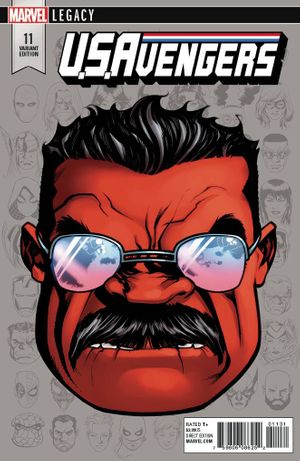 U.S. Avengers #11 (Mckone Legacy Headshot Variant Leg)