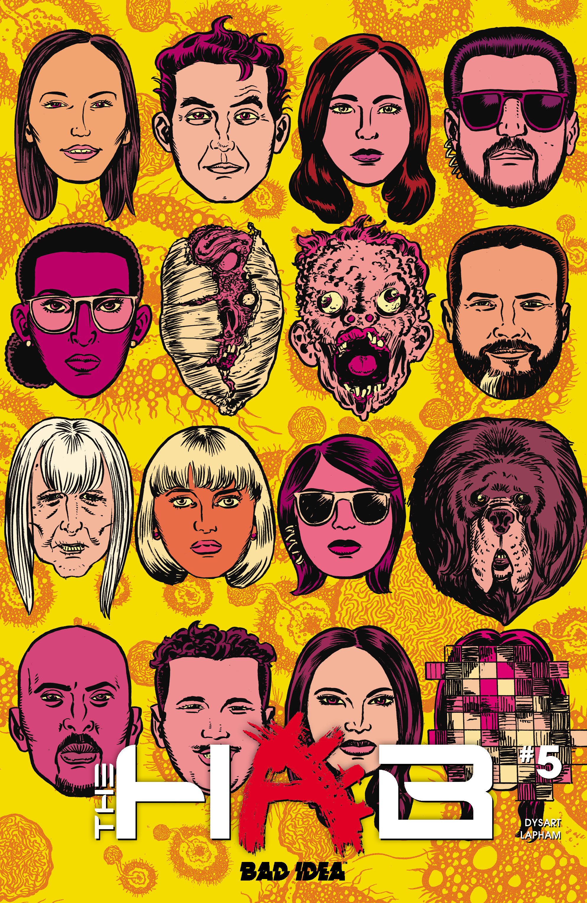 Hab #5 (Cvr C David Lapham Outbreak Skulls Variant) Comic