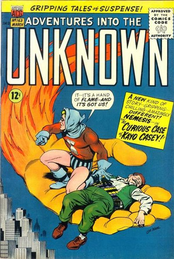 Adventures into the Unknown #163