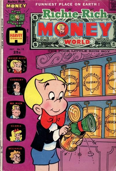 Richie Rich Money World #12 Comic