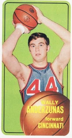 Wally Anderzunas 1970 Topps #21 Sports Card