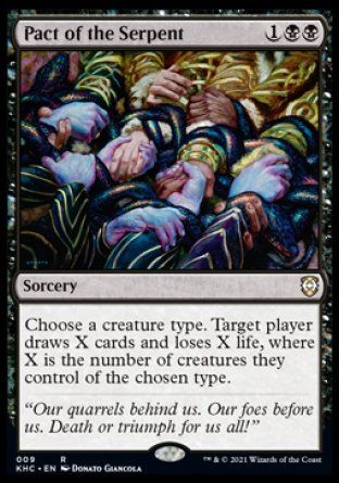 Pact of the Serpent (Kaldheim Commander Decks) Trading Card