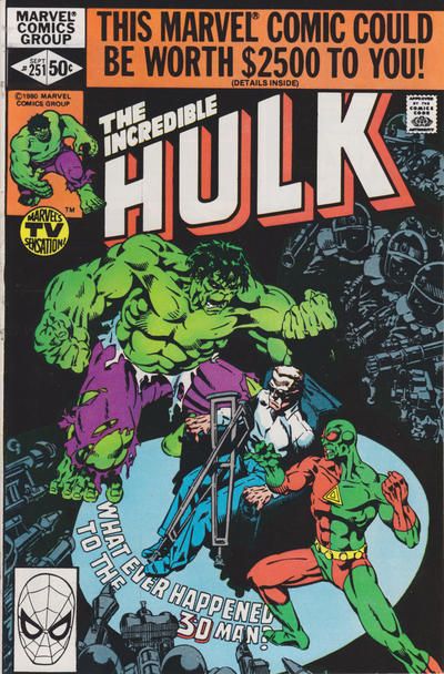 Incredible Hulk #251 Comic