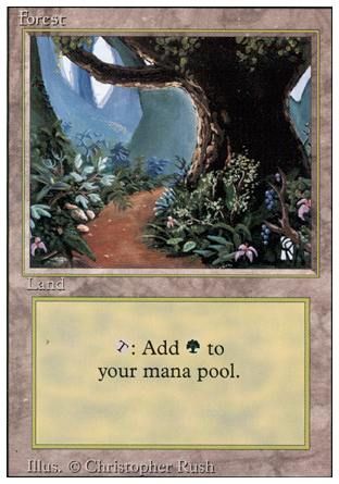 Forest (Revised Edition) (Path) Trading Card