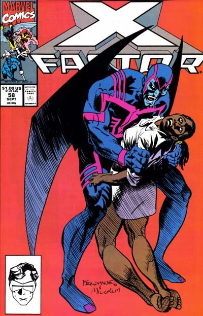 X-FACTOR #58 MARVEL COMICS 1990 NM NEVERMORE!