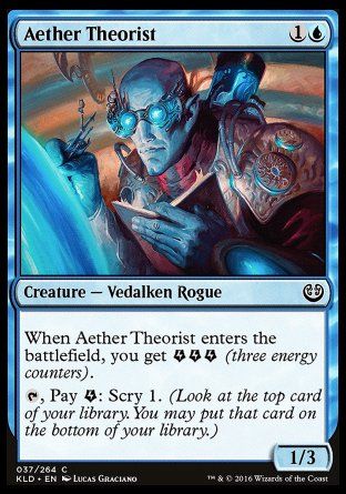 Aether Theorist (Kaladesh) Trading Card