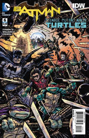 Batman Teenage Mutant Ninja Turtles #6 (Variant Cover)