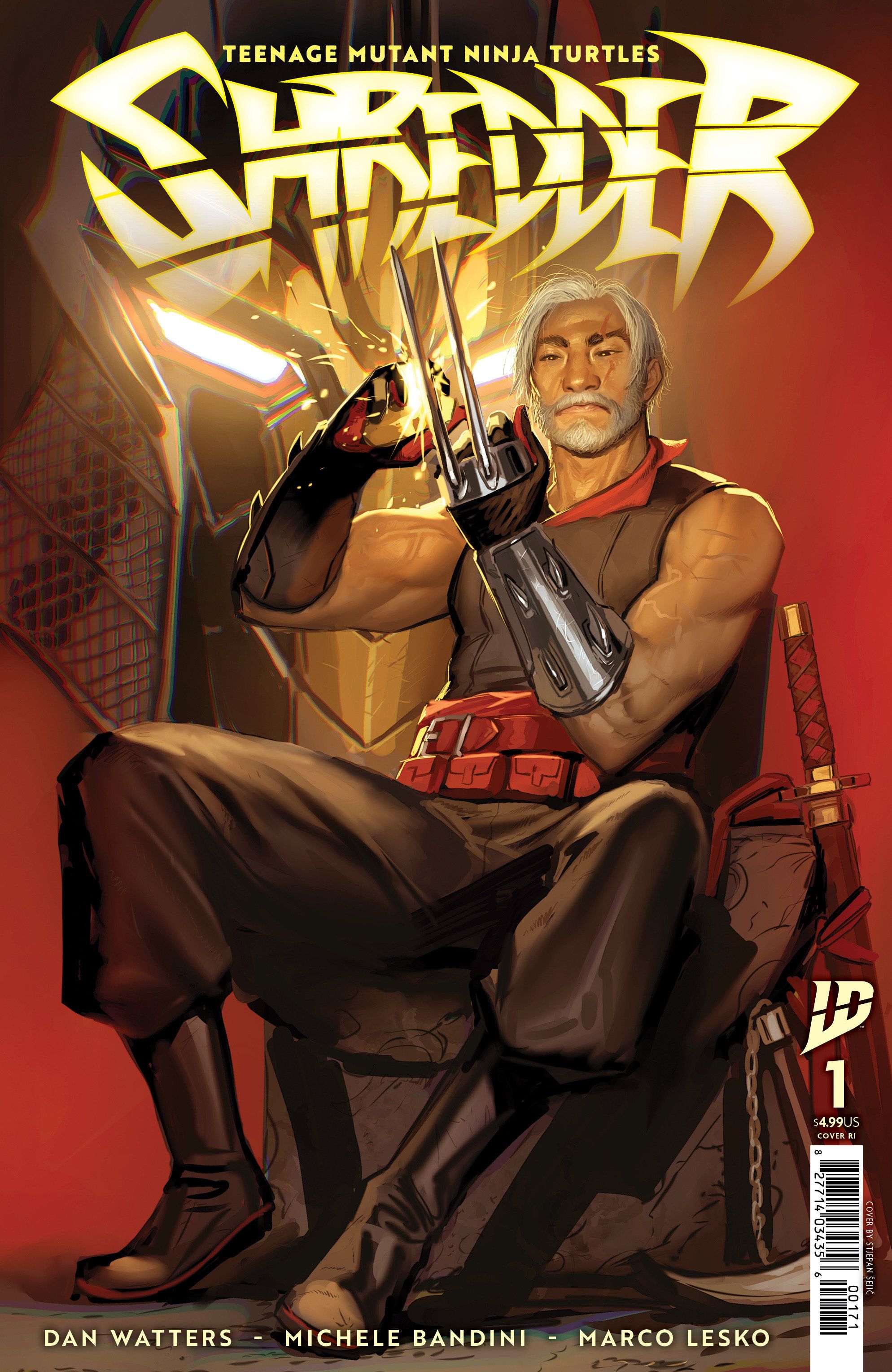 Teenage Mutant Ninja Turtles: Shredder #1 (Variant RI 100 Sejic) Comic