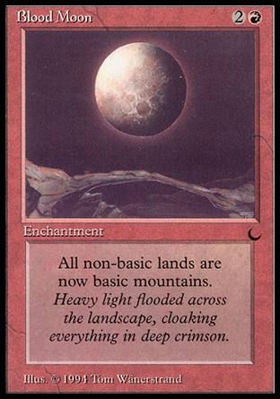 Blood Moon (The Dark) Trading Card