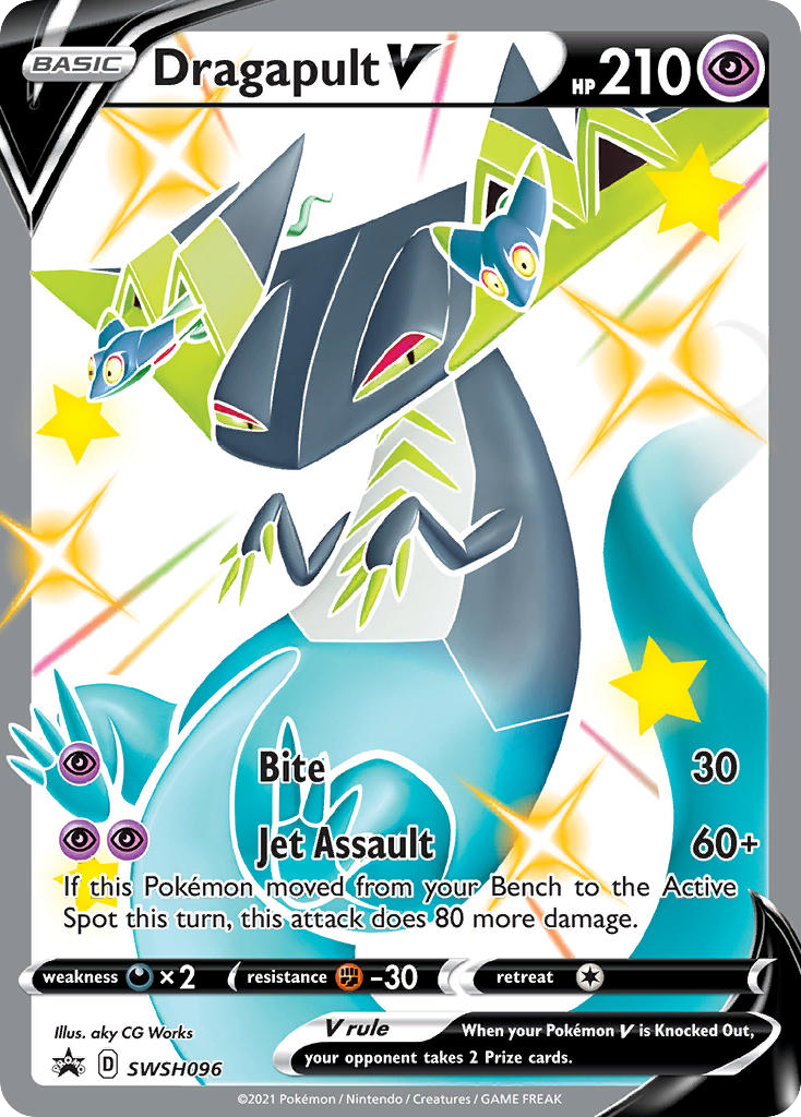 Dragapult V (SWSH096) - SWSH Black Star Promos Pokémon Card