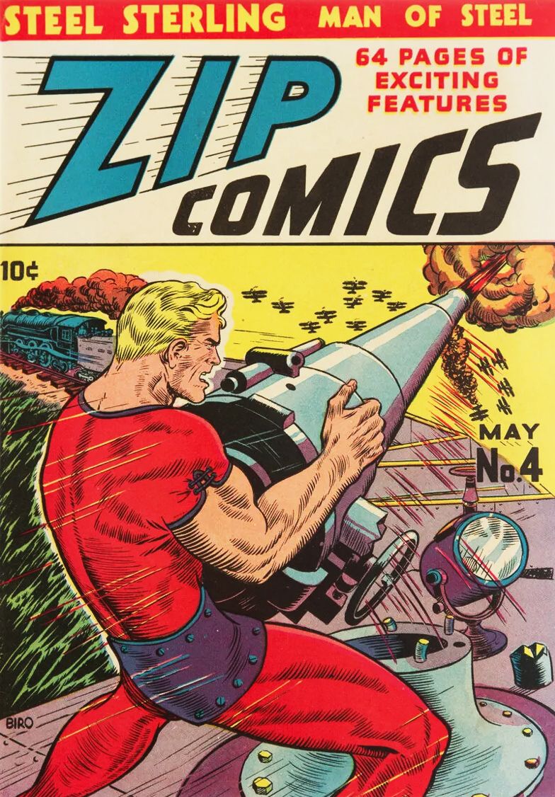 Zip Comics #4 Comic