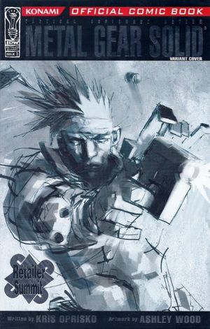 青年漫画 l Gear Solid #1 CGI Comic Book IDW Konami Official Metal Gear Solid comics #1 (original + rare 2nd