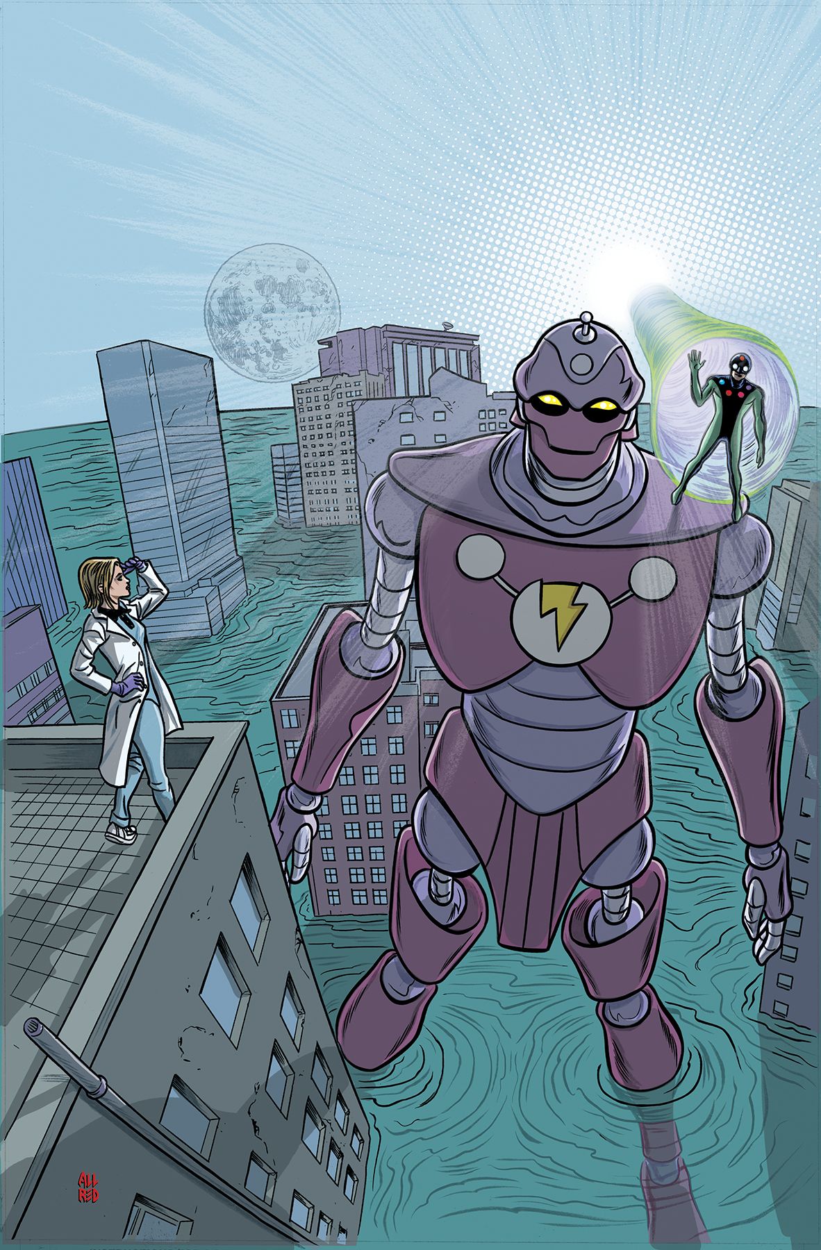 X-Ray Robot #3 Comic
