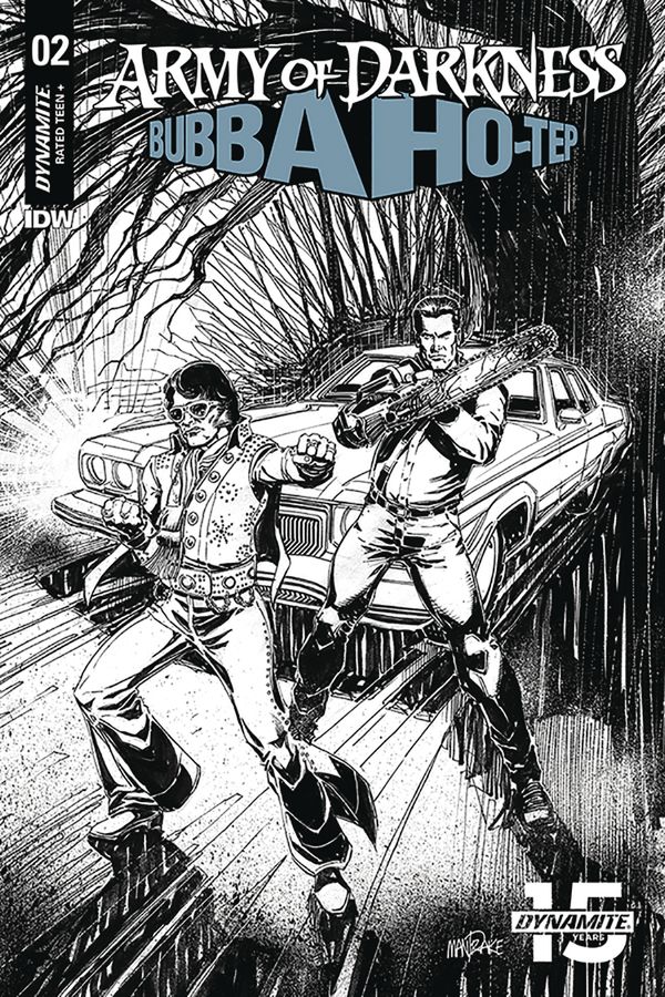 Army Of Darkness Bubba Hotep #2 (30 Copy Mandrake B&w Cover)
