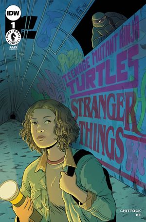 Teenage Mutant Ninja Turtles x Stranger Things #1 (Cvr C Woodall)